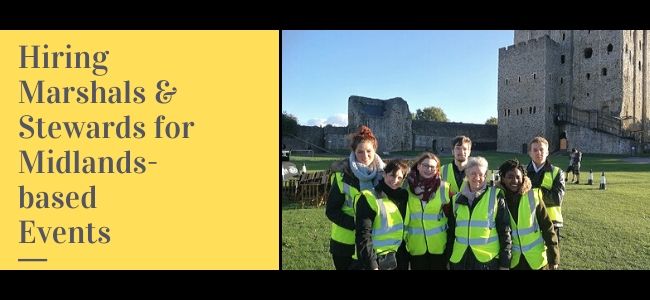 Hiring Marshals & Stewards For Midlands-based Events